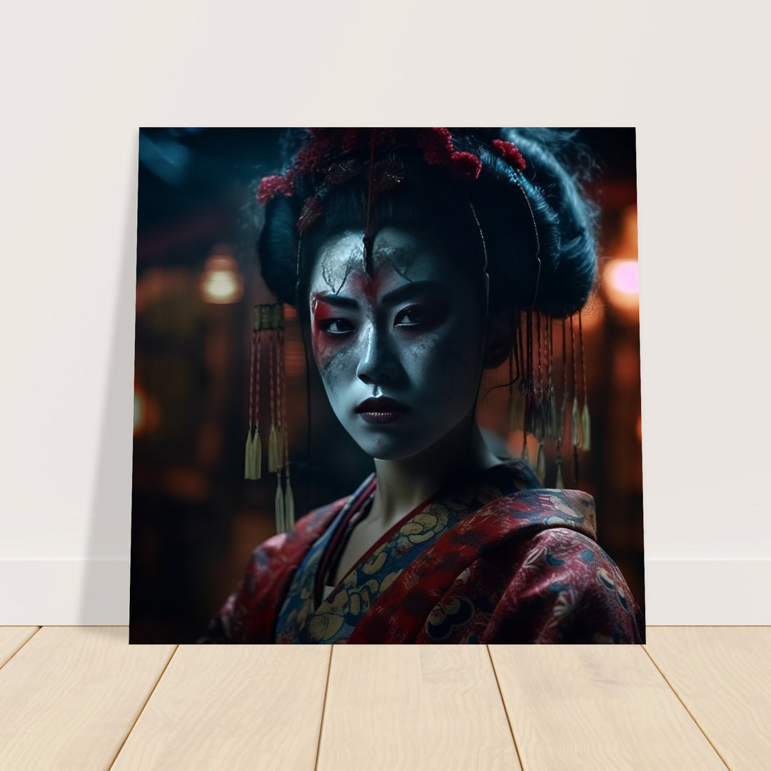 Classic Matte Paper Poster - Allure of a Geisha