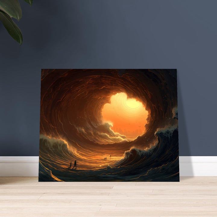 Classic Matte Paper Poster - Abyssal Grotto Wave