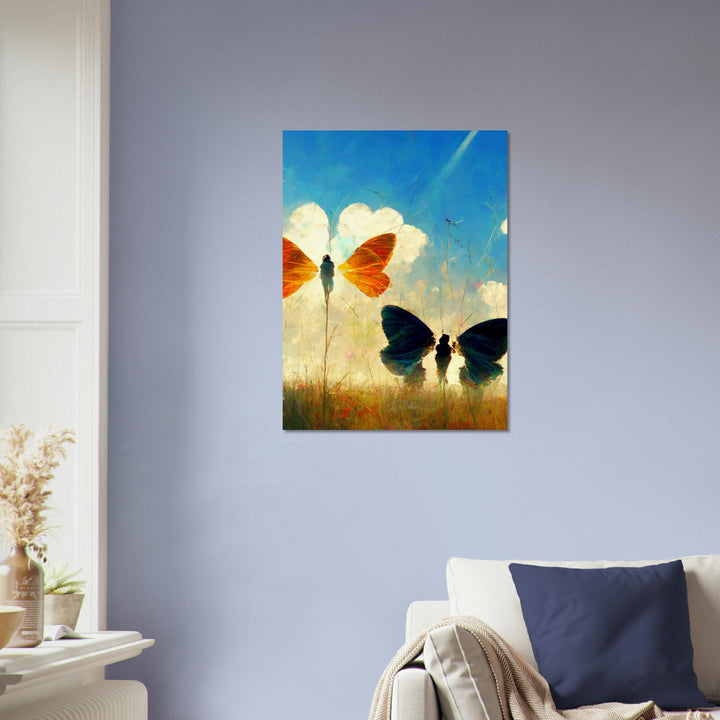 Museum-Quality Matte Paper Poster - Dreaming Butterflies