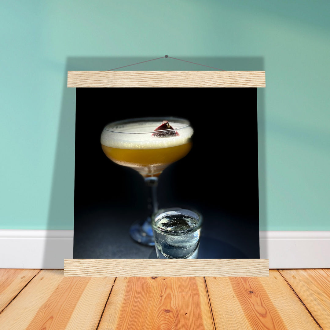 Premium Matte Paper Poster with Hanger - Pornstar Martini