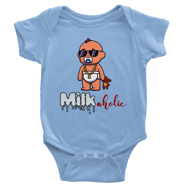 Classic Baby Short Sleeve Bodysuit - Milkaholic